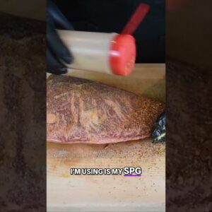 Picanha Smoked Like A Brisket #bbq #bbqmeat #food #brisket #food #picanha #shorts