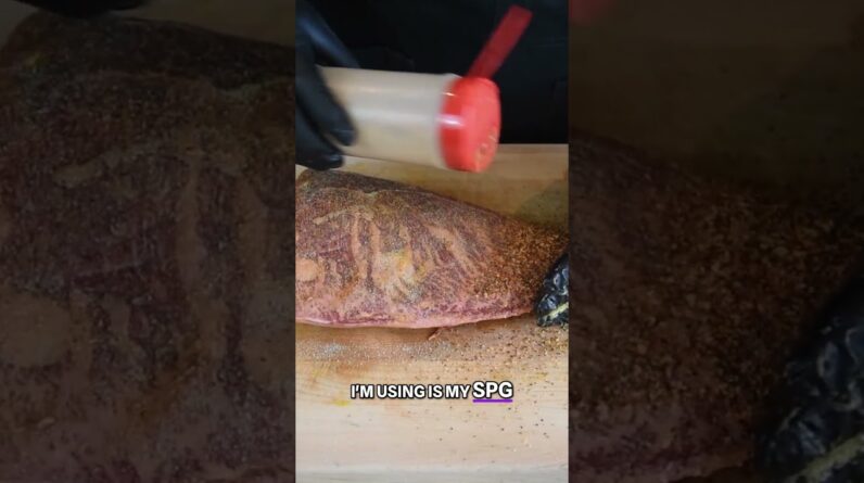 Picanha Smoked Like A Brisket #bbq #bbqmeat #food #brisket #food #picanha #shorts