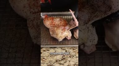 Texas Half Chickens #shorts #chicken #eat #food #bbq #viral #texas