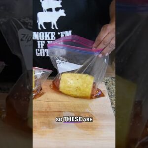 Drunken Smoked Pineapple Dessert #dessert #fireball #whiskey #bbq