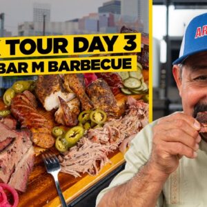 How Houston Sold Out the ArnieTex Cookbook (Book Tour Day 3 at J Bar M Barbecue)