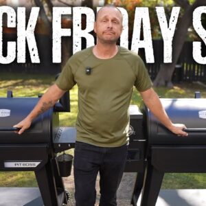 Lowe's Black Friday Sale Comparison on the Pit Boss DX Series Pellet Smokers #lowespartner