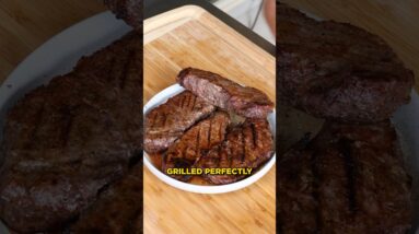 New York, New York Strips 🏙️ grilled hot and fast on the great @recteq  X-Fire Pro
