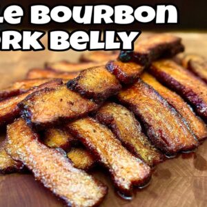 Gingerbread Maple Bourbon Pork Belly - Smokin' Joe's Pit BBQ