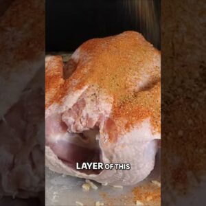 Texas Two Step Smoked Turkey #shorts #turkey #thanksgiving #bbq #food