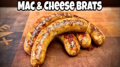 Easy Mac & Cheese Brats - Smokin' Joe's Pit BBQ