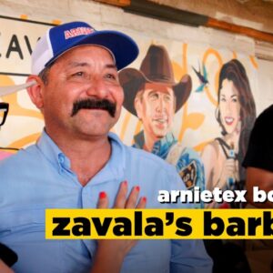 Breaking the best news at Zavala's Barbecue in Grand Prairie, TX (ArnieTex Book Tour Day 9)