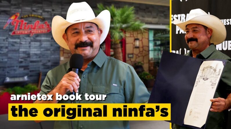 It's Official: ArnieTex & National Fajita Day in Houston! (Book Tour Day 28 at The Original Ninfa's)